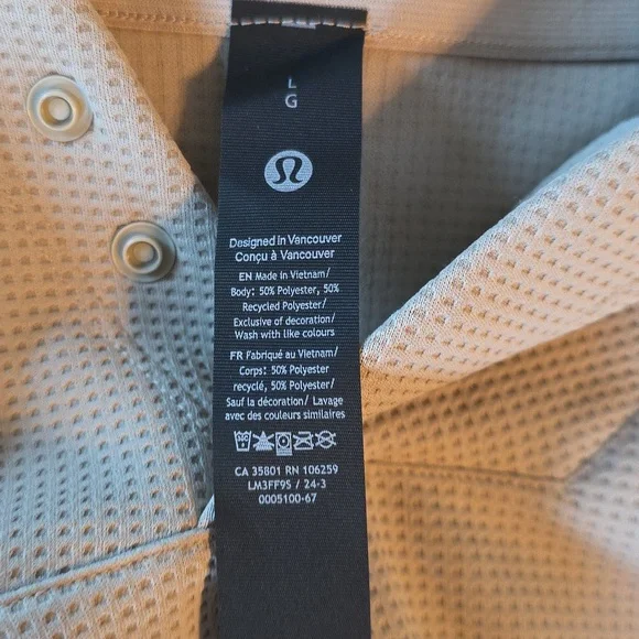 Lululemon - Shift Stitch Hoodie - Tan - L - Picture 3 of 6